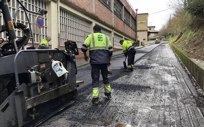 Bihar goizean bukatuko dituzte Santa Anako aldapako lanak eta Zeletan hasiko dira