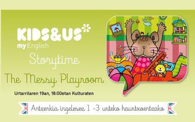 Ingelesezko antzerkia 1-3 urte bitarteko haurrentzat Kids&Us-en eskutik