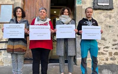 ELAk, LABek eta ESANek leporatu diote Amurrioko alkateari enpresa batzordeko ordezkari bat apropos kaltetzea