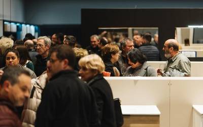 Hainbat sektoretako 90 profesional bildu dira Saltoki Home gunearen inaugurazioan