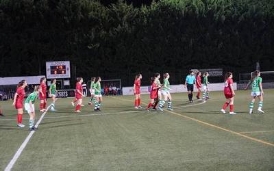 Kadete mailako mutikoen futbol derbian Baztan nagusitu zaio Aurrerari