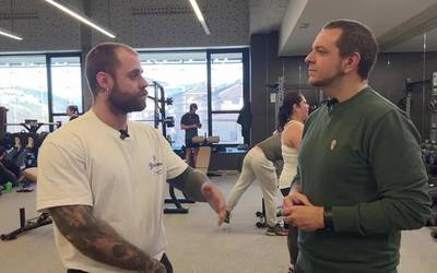 Aretxabaletako Ibarra kiroldegiko berrikuntzak ezagutzen