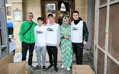 Sahararako material bilketan herriak "bikain" erantzun duela azpimarratu du Darahlik