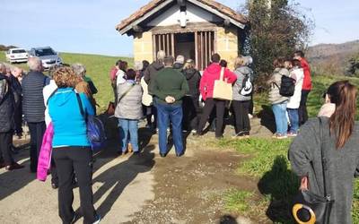 San Blas eguneko meza egin dute asteburuan Elkano auzoan
