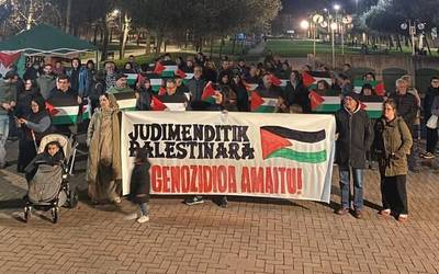 Israelek Palestinan hildakoak gogoratu dituzte Judimendin