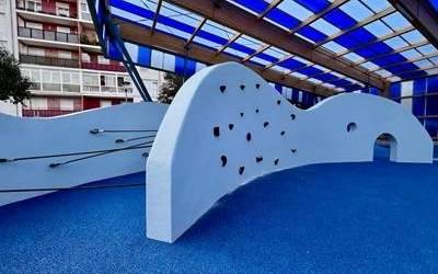 Haurrentzako parke berria estreinatu dute Gorlizko Ortuarteko plazan