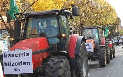 Nekazaritza sektorearen protestakaz bat egingo dute barikuan Erandion