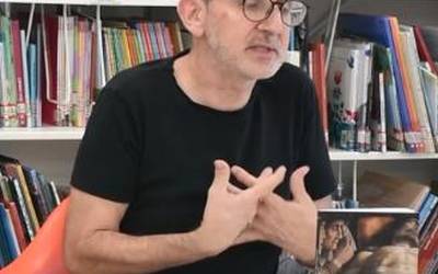 Xabier Mendigurenen azken lana, hizpide Larrabetzun