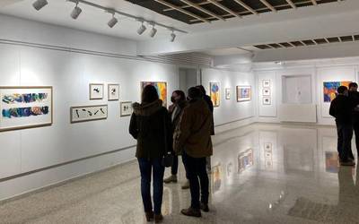 Pello Ulazia artistaren 'Papera, kartoia, guraizeak' erakusketa irekiko dute bihar Beran