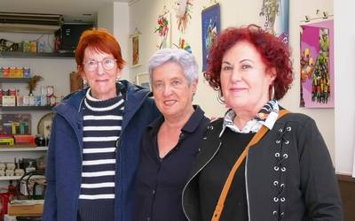 Pinturerak margolari taldeari elkarrizketa