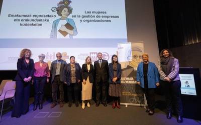 Kooperatibez eta genero berdintasunaz aritu da Leire Mugerza