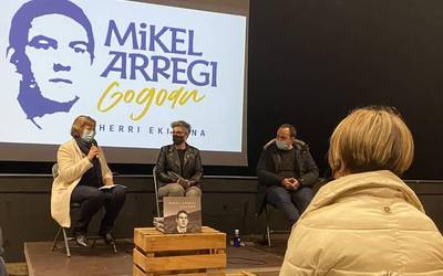 'Mikel Arregi Marin. Oroimen erregistroak'  liburuaren aurkezpena