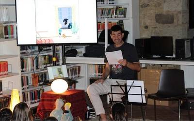 'Azken galdera amari' ipuina aurkeztuko du Manex Beristainek