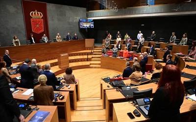 Parlamentuan minutu bateko isilunea