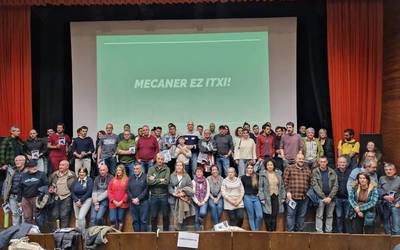 Mecanerren etorkizuna bermatuko lukeen trantsizio ekosozialerako plana aurkeztu dute jendaurrean