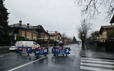 Uholdeak itzuli dira Gasteizera, euri-jasaren ondorioz