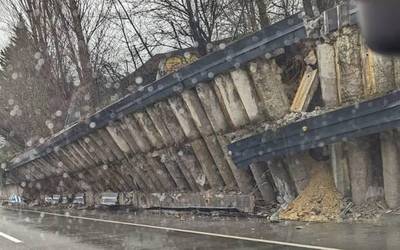 Iparraldeko Autobia Olatzagutian moztuta