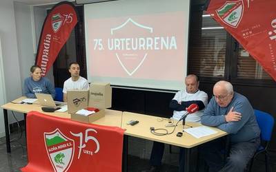 Aloña Mendi Kirol Elkartearen 75. urteurrena aurkeztu dute