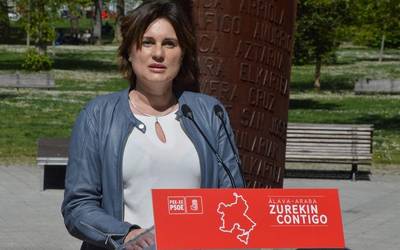 PSE-EEk lau aiaraldear txertatu ditu Eusko Legebiltzarreko hauteskundeen Arabako zerredan
