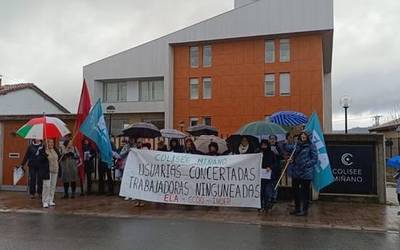 Protestak gogortuko dituzte Colisee Miñano erresidentzian