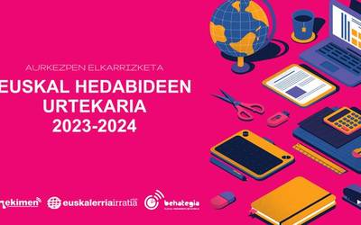 Euskal Hedabideen Urtekariaren aurkezpen elkarrizketa, zuzenean