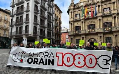 Pentsioak duintzeko ausardia falta leporatu die 1080 Orain plataformak alderdi politikoei