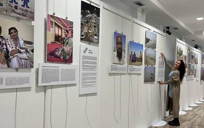 Zabalik da 'Indusen ibaibideak' erakusketa Portaleburun