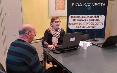 Arrakala digitala murrizteko Leioa Konecta izeneko bulegoa martxan jarri dute