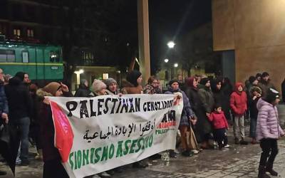 Palestinan “genozidioa bukatzeko” exijitu dute