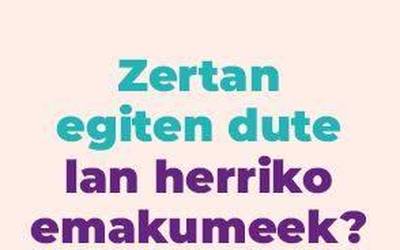 Zertan egiten dute lan Zumaiako emakumeek?