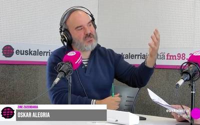 Oskar Alegria: “'Zinzindurrunkarratz' haize arinaren, leize bertikalen eta gailurretako tximisten oihartzuna da”
