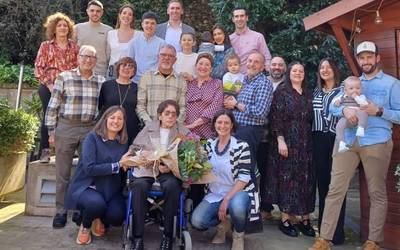 Natividad Monsalve Diez durangarrak 100 urte bete ditu