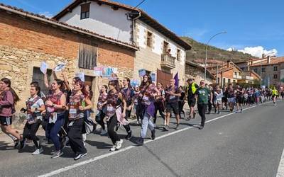 23. Korrika Araban: Trebiñu ere euskararen alde