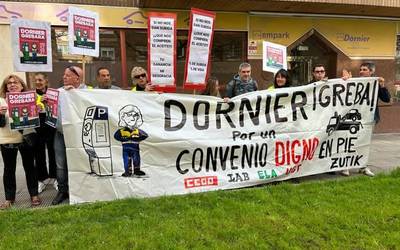 Greba eginen dute eremu urdineko langileek martxoaren  25, 26 eta 27an