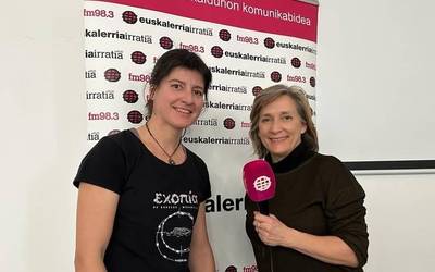 Cristina Mina: "A ereduan egon nintzen eta gogoak nituen euskara benetan ikasteko"