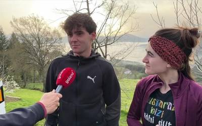 Bederatzi urte eta gero, harrera beroa egin diote elgetarrek Korrikari