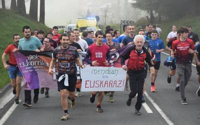 Korrikaren bisitarekin emozioak bor-bor Elgetan