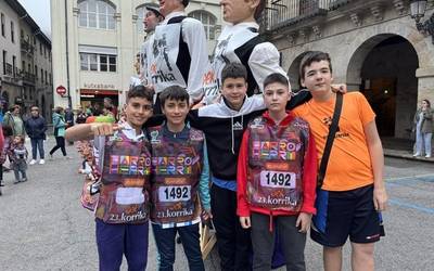 Bergarar mordoa topatu ditu lekukoak kaleetan