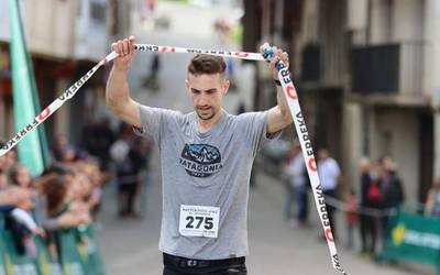Oier Elorza azkoitiarra txapeldun, Ahuntzen lasterketan