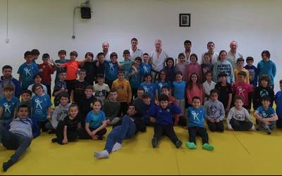 Aikido Arrasatek arte martzialen topaketa egin du asteburuan