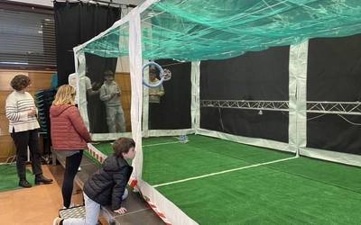 Ikusmira sortu du futbolean dronekin joko berritzaileak