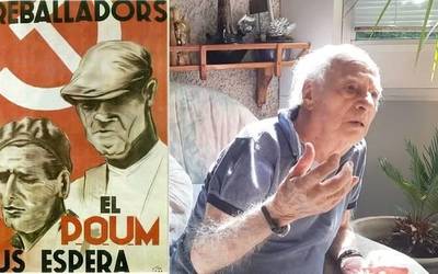 Lycée de Saint Orensen Javi Gilen dokumentala baliatzen ari dira Gerra Zibilari buruz hausnartzeko