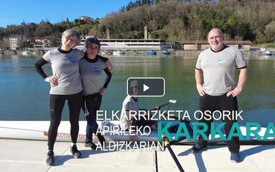Apirileko Karkara aldizkariaren bideo aurrerapena