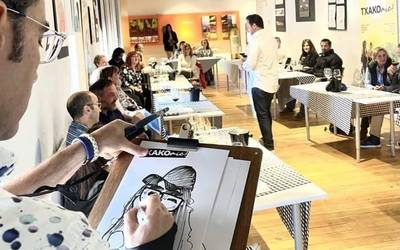 Txakolina, komikia eta gastronomia fusionatuko dituzte aste-akabuan Leioan
