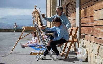 Bihar irekiko dute Leioako pintura azkarreko lehiaketan izena emateko epea