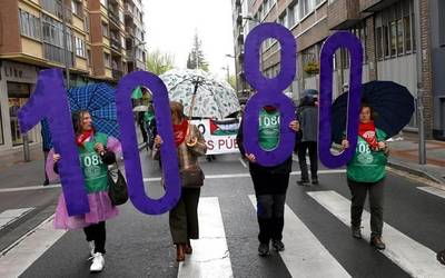 Milaka pentsiodun mobilizatu dira Gasteizen