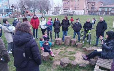 Lakuntzako parkearen prozesuarekin aurrera
