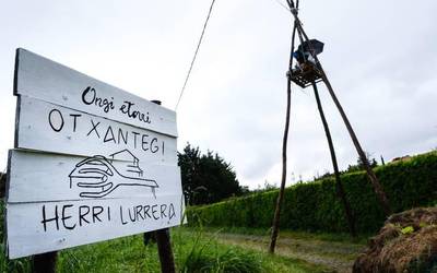 Otxantegi Herri Lurreko ekintzaileek ohartarazi dute hirugarren huste saiakera laster izan daitekeela