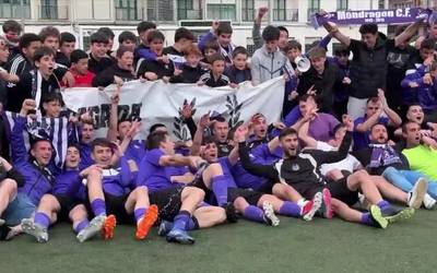 Ilintxari irabazita (0-3), Mondra mailaz igo da