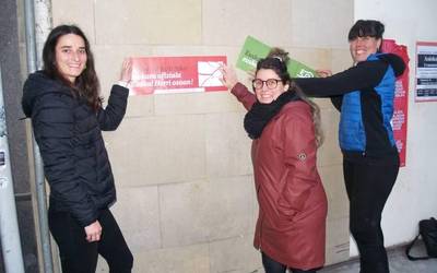 "Gure eskubide aldarrikapenak beti gelditu dira oso apal"